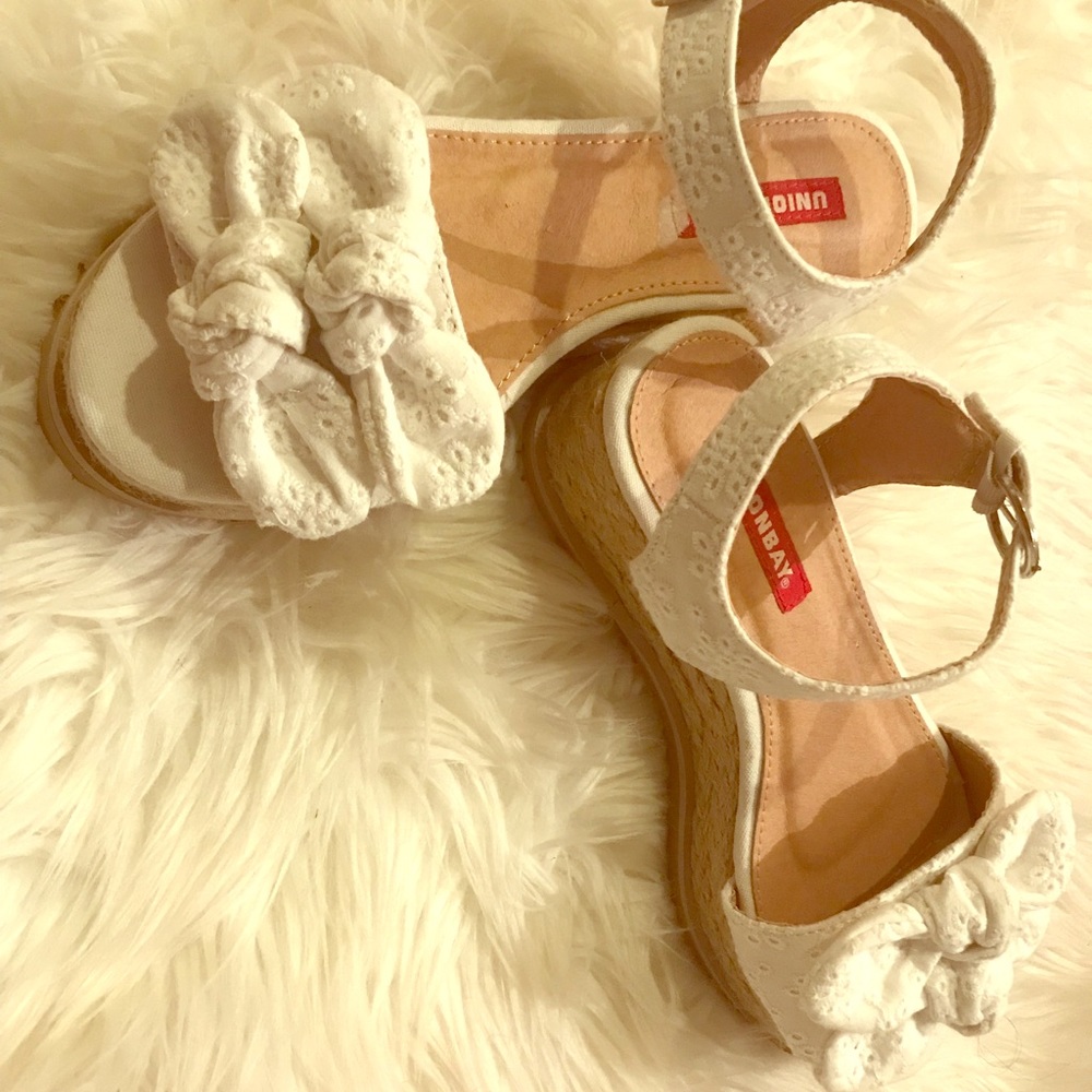 UNIONBAY Wedges (white)